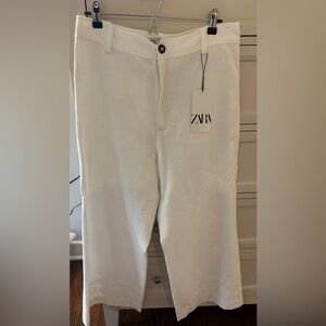 Zara white pants